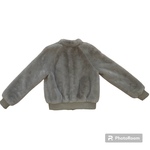 Banana Republic Faux Fur Bomber Jacket - Picture 8 of 9